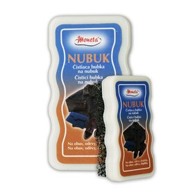 Moneta vrecková hubka na nubuk